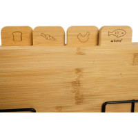 Bambusová doštička - sada 4 ks