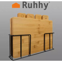 Bambusová doštička - sada 4 ks