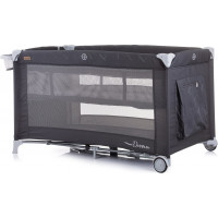 CHIPOLINO Postieľka cestovná Dormeo 2v1 Anthracite