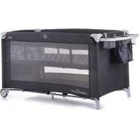 CHIPOLINO Postieľka cestovná Dormeo 2v1 Anthracite