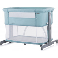 CHIPOLINO Postieľka Mommy 'n Me 2v1 Blue Mint