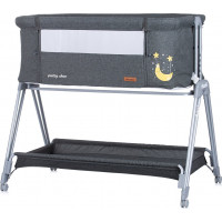CHIPOLINO Postieľka Pretty Close 3v1 Anthracite