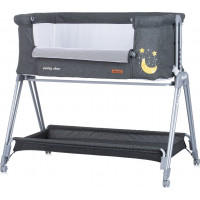 CHIPOLINO Postieľka Pretty Close 3v1 Anthracite