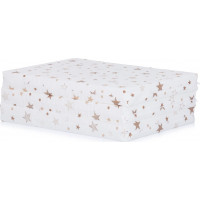 CHIPOLINO Skladací matrac 120x60 cm White,beige stars