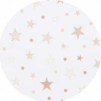 CHIPOLINO Skladací matrac 120x60 cm White,beige stars