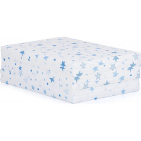 CHIPOLINO Skladací matrac 60 x 120 cm White,blue stars