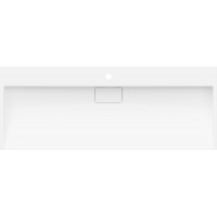 Umývadlo z liateho mramoru MEXEN AVA 120 cm - s otvorom pre batériu - biele, 23011201