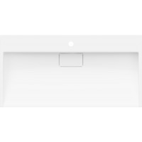 Umývadlo z liateho mramoru MEXEN AVA 90 cm - s otvorom pre batériu - biele, 23019001