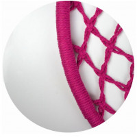 Závesné hojdacie kreslo LUNA - ružové