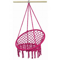 Závesné hojdacie kreslo LUNA - ružové