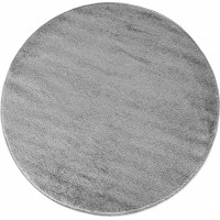 Okrúhly koberec Portofino - šedý