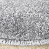 Okrúhly koberec Portofino - šedý