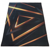 Kusový koberec Black&Gold - Triangle