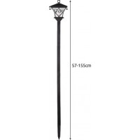 Záhradný solárny lampáš