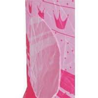 Ružový detský stan