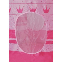 Ružový detský stan