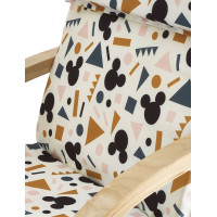 Detské kreslo Mickey Mouse - geometric