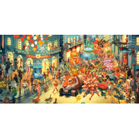 CASTORLAND Puzzle Art Collection: Karneval v Riu 4000 dielikov