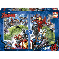 EDUCA Puzzle Avengers 2x100 dielikov