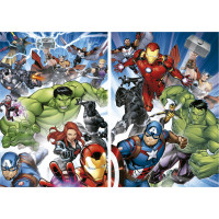 EDUCA Puzzle Avengers 2x100 dielikov