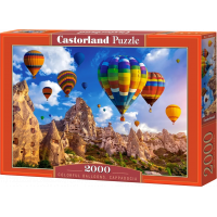 CASTORLAND Puzzle Farebné balóny, Kappadokia 2000 dielikov