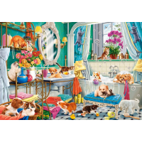 CASTORLAND Puzzle Bláznivý kúpeľ 1500 dielikov