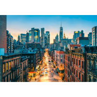 CASTORLAND Puzzle Dolný Manhattan, New York 1000 dielikov