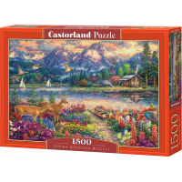 CASTORLAND Puzzle Majestát hory 1500 dielikov