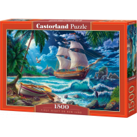 CASTORLAND Puzzle Prvá noc na novom území 1500 dielikov