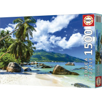 EDUCA Puzzle Seychelles 1500 dielikov