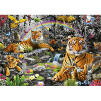 EDUCA Puzzle Skvelá džungľa 1500 dielikov