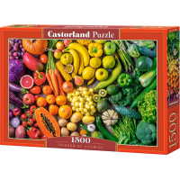 CASTORLAND Puzzle Vitamínová dúha 1500 dielikov