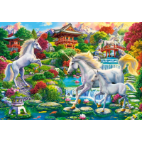 CASTORLAND Puzzle Záhrada jednorožcov 1500 dielikov