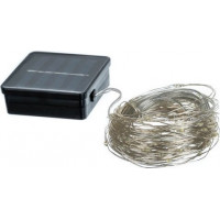 Solárne vianočné osvetlenie - 100 LED - viacfarebné