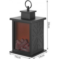 Dekoračná LED Lucerna 28 cm