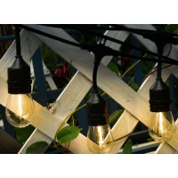 Dekoratívna svetelná girlanda - 10 LED žiaroviek 6,6 m