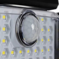 Solárne 171 LED osvetlenie s PIR čidlo pohybu / súmraku
