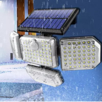 Solárne 171 LED osvetlenie s PIR čidlo pohybu / súmraku