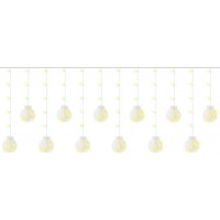 Svetelný záves Banky - 108 LED - teplá biela 31V
