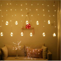 Svetelný záves Banky - 108 LED - teplá biela 31V