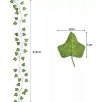 Závesný brečtan drobnolistý umelý 6,3 m