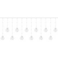 Svetelný záves Banky - 108 LED - studená biela 31V
