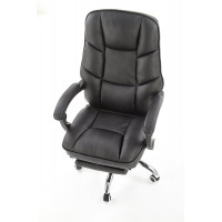 Kancelárska stolička MONICA s podnožkou - čierna