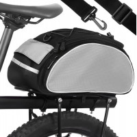 Taška na nosič kolesa SR14096 - čierna/sivá