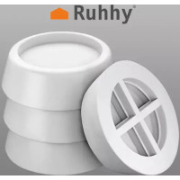 Antivibračné/protišmykové podložky pod práčku - 4 ks