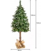 Vianočný umelý stromček - borovica diamantová - 160 cm