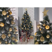 Vianočný umelý stromček - borovica diamantová - 160 cm