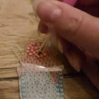 Súprava na výrobu diamantových príveskov na kľúče