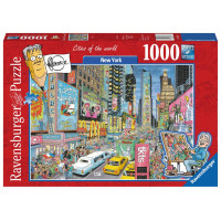 RAVENSBURGER Puzzle Mestá sveta: New York 1000 dielikov