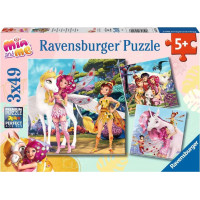 RAVENSBURGER Puzzle Mia a ja 3x49 dielikov